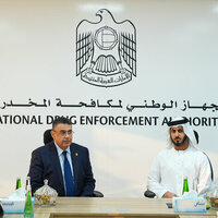 Zayed bin Hamad Al Nahyan meets Egyptian delegation to strengthen cooperation in combating drugs