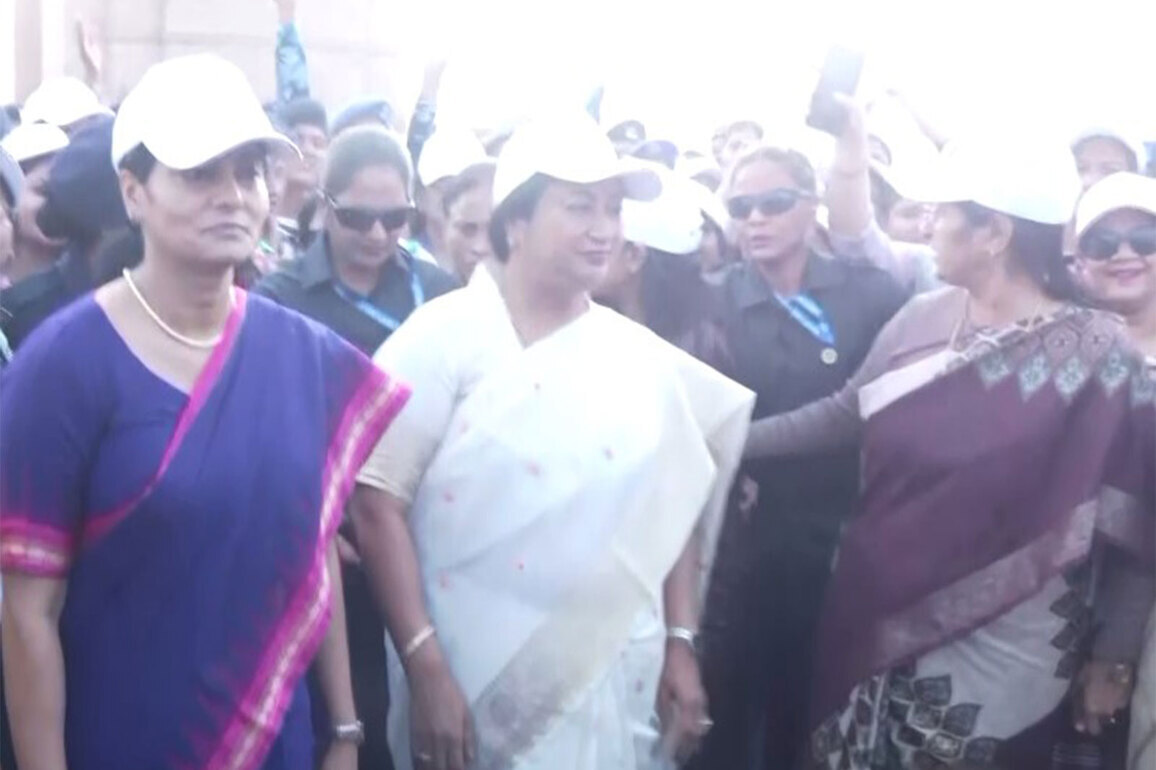 Delhi CM Rekha Gupta hails PM Modi's vision on Women Empowerment; participates in 'Shakti Walk'