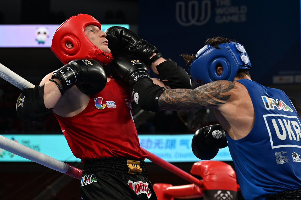 (SP)CHINA-CHENGDU-THE WORLD GAMES 2025-MUAYTHAI-MEN'S -71KG-FINALS(CN)