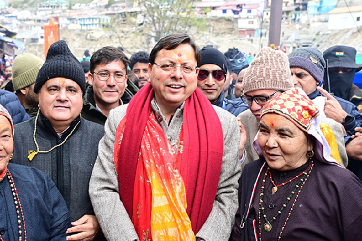 Uttarakhand: CM Dhami prays for PM Modi at Badrinath, inspects yatra facilities, vows smooth pilgrimage under master plan