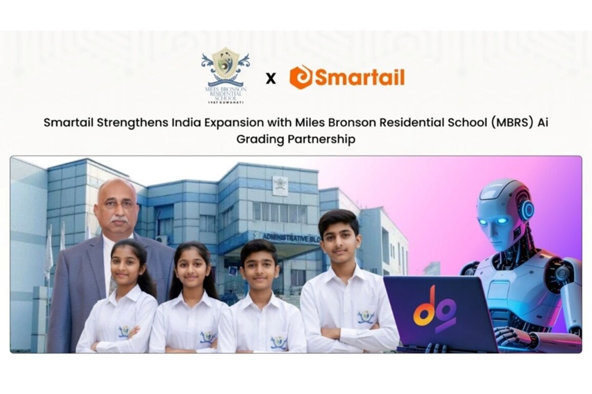 Smartail Strengthens India Expansion with Miles Bronson Residential School (MBRS) for AI Grading Partnership