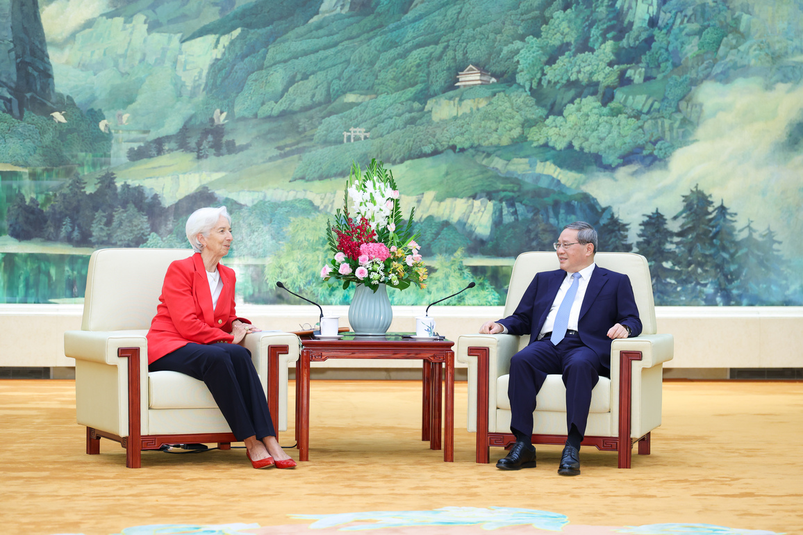 CHINA-BEIJING-LI QIANG-ECB CHIEF-MEETING (CN)