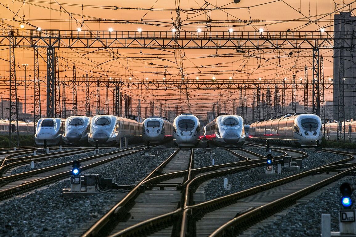 CHINA-SHAANXI-XI'AN-HIGH-SPEED TRAIN (CN)