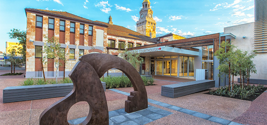 Kalgoorlie Magistrates Court. Image supplied by WA Government.