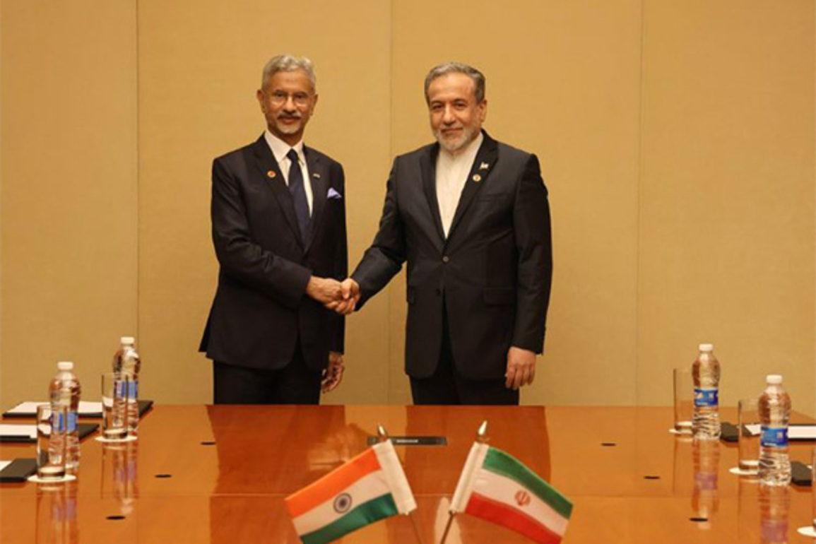 "Good to catch up": EAM Jaishankar meets Iranian Foreign Minister on sidelines of SCO meet