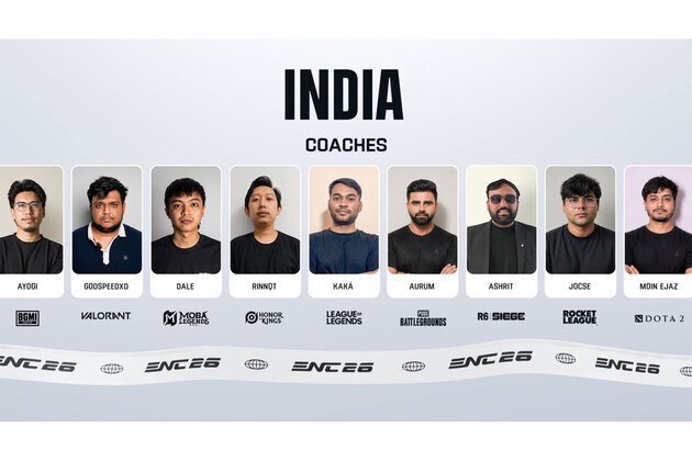 India's coaches confirmed for Esports Nations Cup 2026