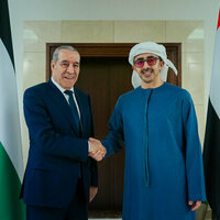 Abdullah bin Zayed receives Hussein Al-Sheikh, discussing regional developments