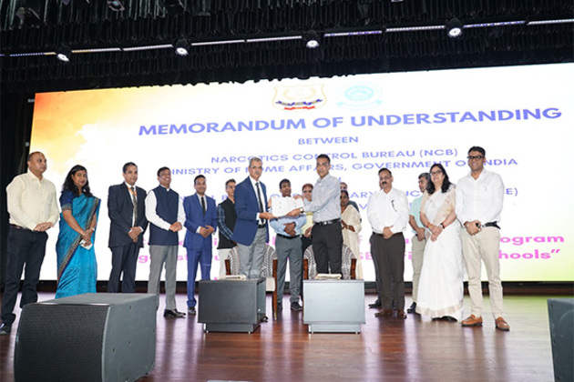 NCB, CBSE sign MoU to create drug-free school environment, launch awareness initiatives