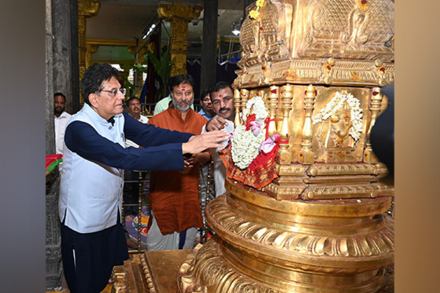 Piyush Goyal offers prayers at Tirumala temple, seeks blessings for citizens