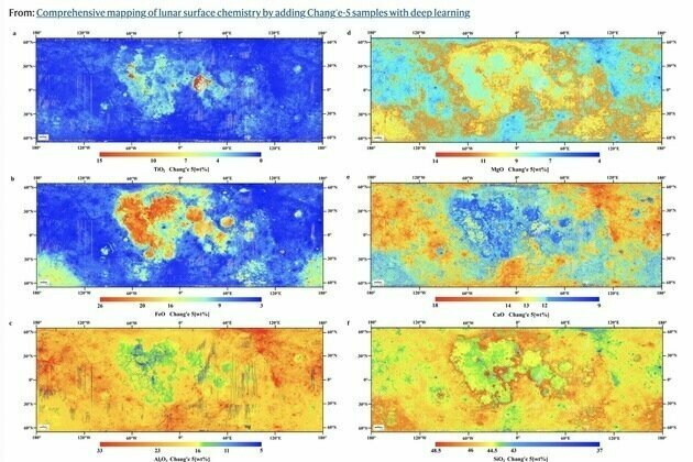 China-led research team maps chemical composition of lunar surface