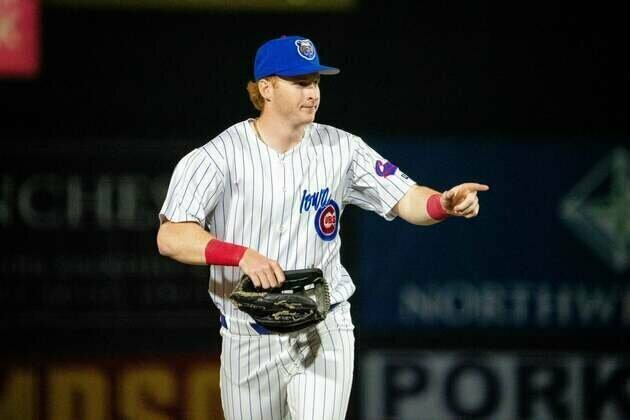 Cubs top prospect Owen Caissie goes hitless in debut