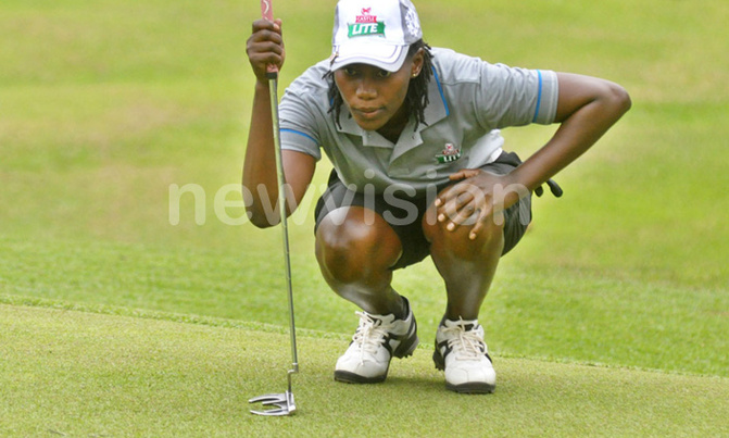 Nakalembe two strokes ahead at Ladies Golf Open Nakalembe two strokes ahead at Ladies Golf Open