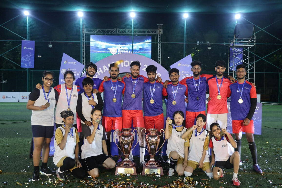 Intellion Futsal League Season 5 unites 100+ Corporate Teams Across Cities