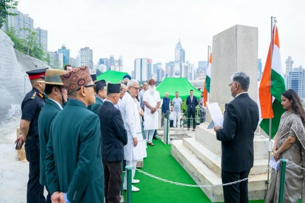 Indian envoy to China pays tribute to Indian soldiers who defended Hong Kong in World War I