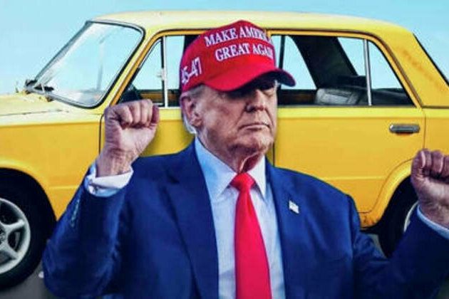 US Republicans post photo of Trump with Lada