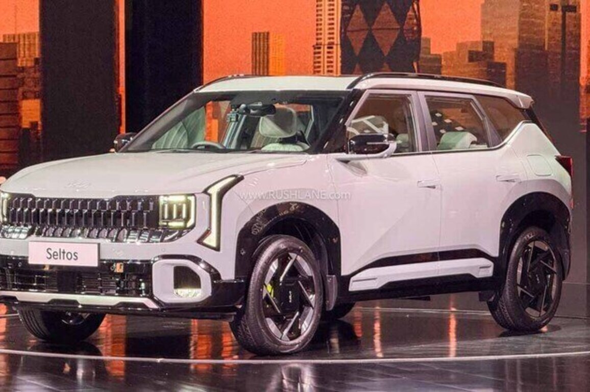 2026 Kia Seltos India Unveiled With New Design  Badass Reloaded