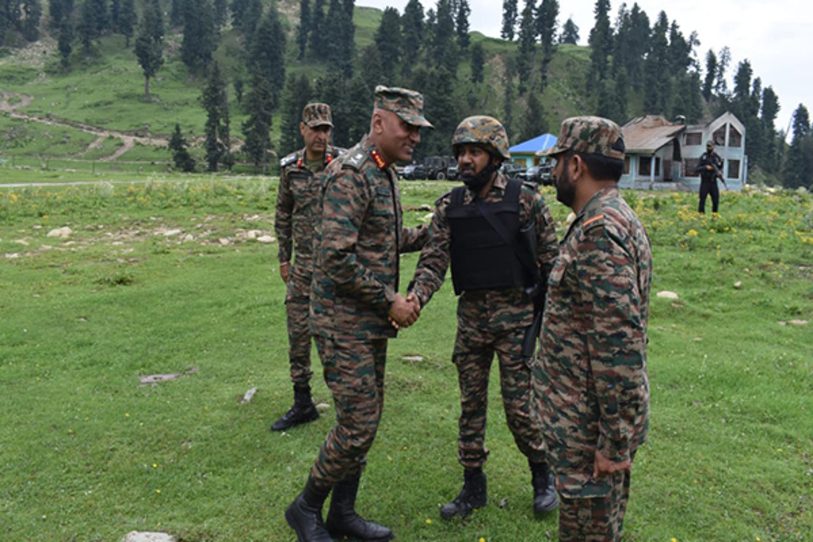 J-K: Lt Gen Pratik Sharma reviews counter-terrorism grid in South Kashmir