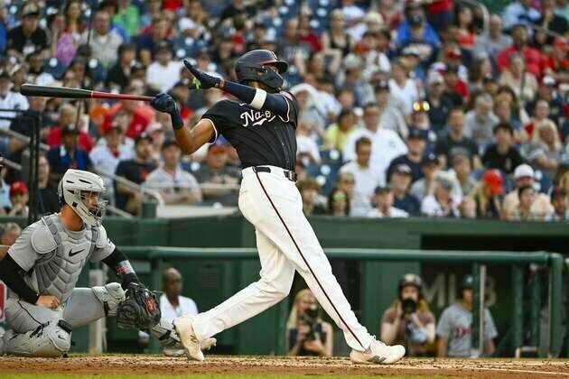 Derby contestant James Wood goes 5-for-5 as Nats beat Tigers