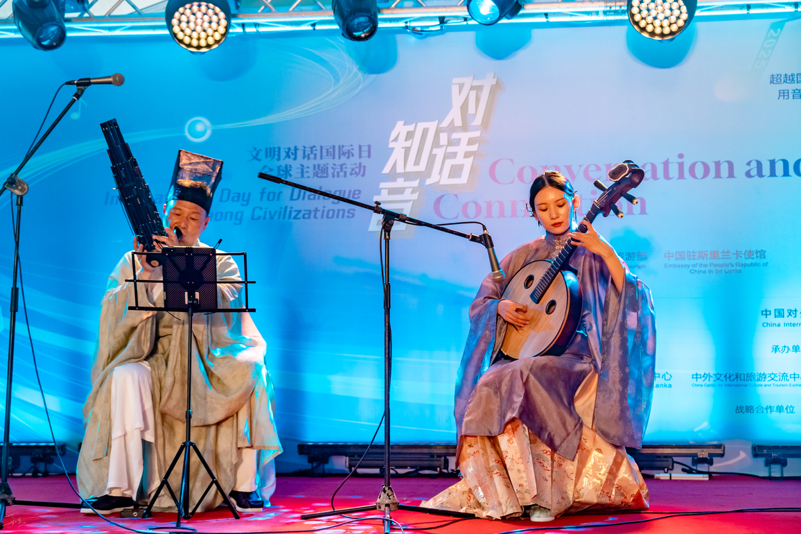 SRI LANKA-COLOMBO-CHINESE MUSICIANS-CONCERTS