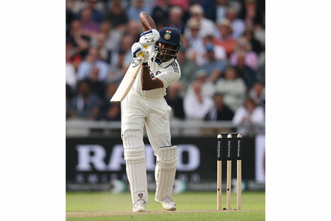 Sai Sudarshan's fifty first by Indian No. 3 outside India since December 2022