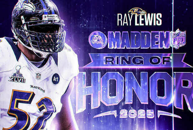 Ray Lewis Inducted Into Madden NFL Ring of Honor