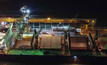 Navio MV C Lion recebe carga de minério de ferro produzido pela Tombador Iron na Bahia/Divulgação