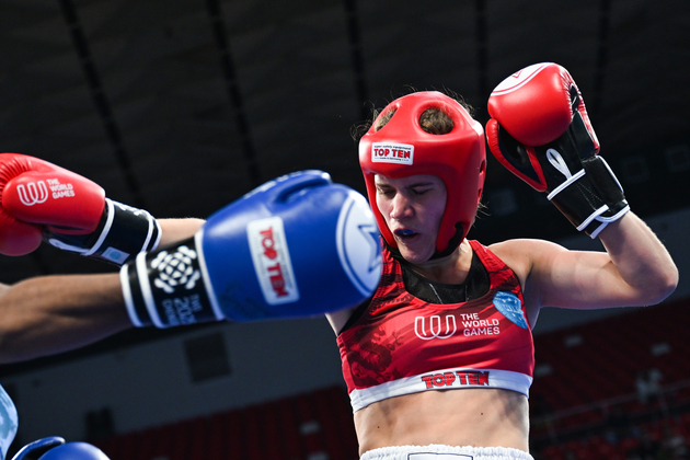 (SP)CHINA-CHENGDU-THE WORLD GAMES 2025-KICKBOXING-WOMEN'S K1 -60KG-BRONZE MEDAL BOUT (CN)