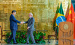 Presidentes da China, Xi Jinping, e do Brasil, Luiz Inácio Lula da Silva