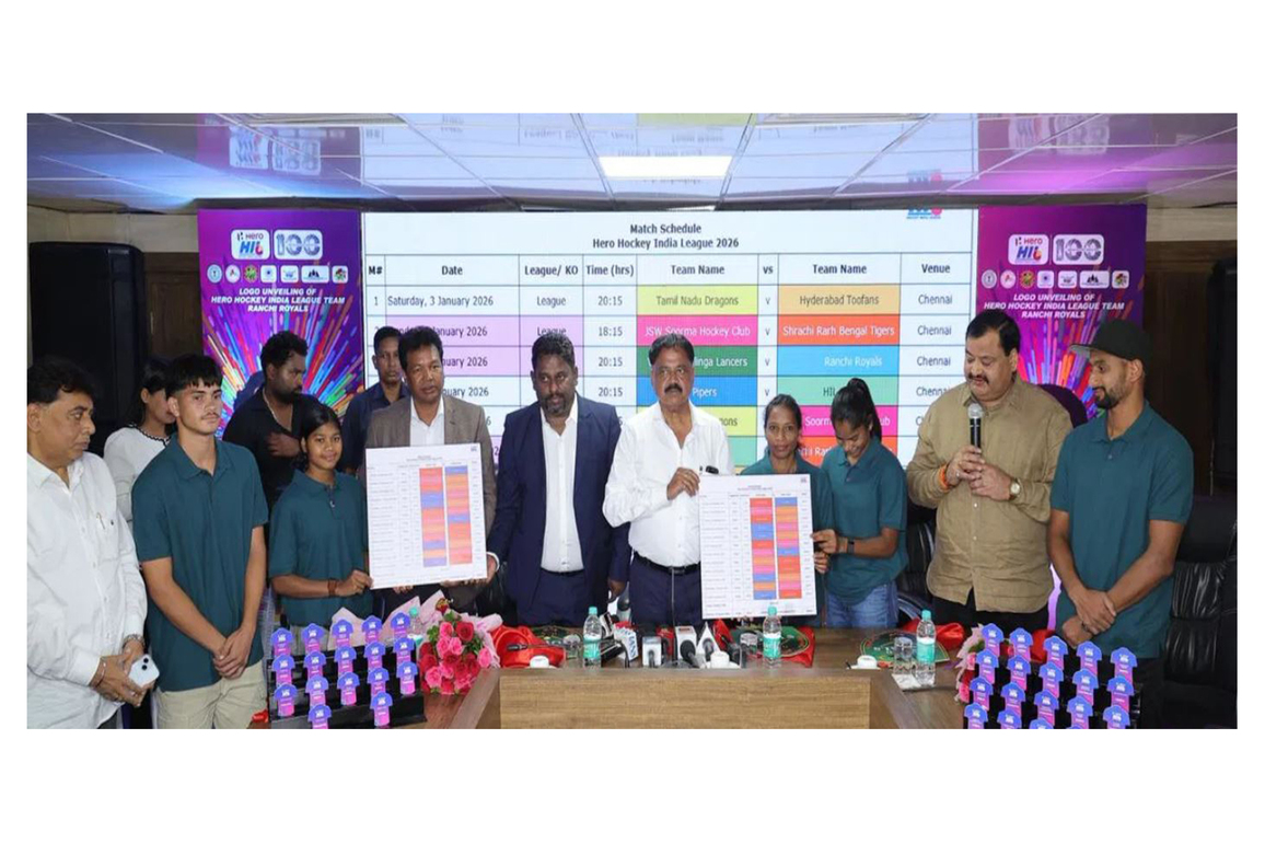 Hockey India League unveil Men's and Women's schedule for 2025-26 season