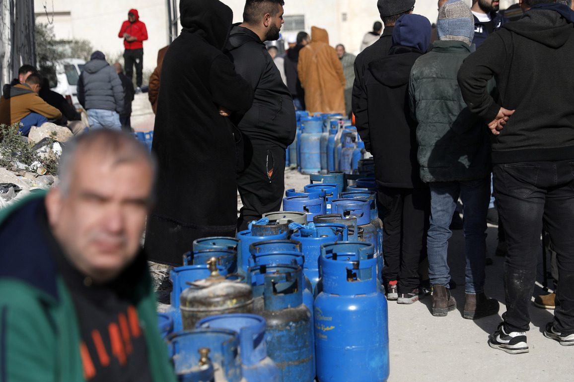 MIDEAST-WEST BANK-HEBRON-GAS SHORTAGE