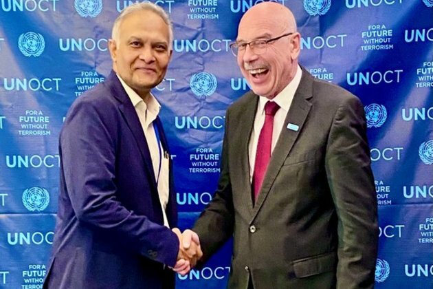 MEA Secretary discusses capacity building in counter-terrorism with UNOCT