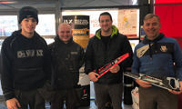 Rugby legend branch visit is a try-umph