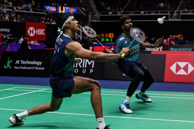 P V Sindhu & Satwik-Chirag begin Singapore Open with wins