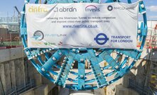  The SIlvertown TBM cutterhead being lowered into place