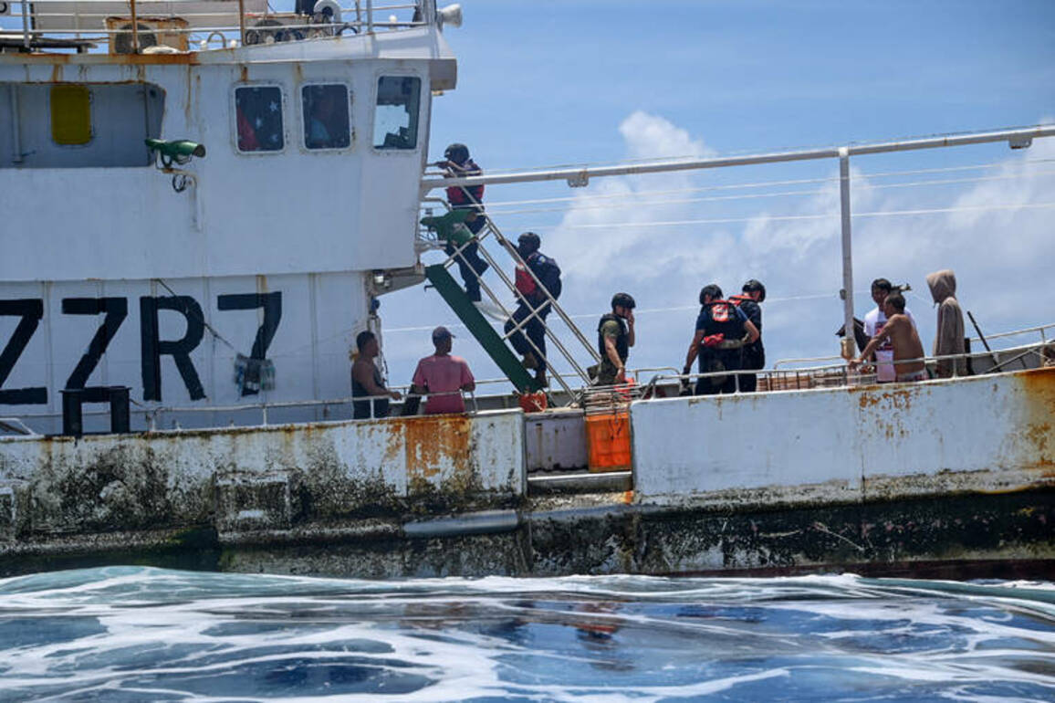 China demonstrates coast guard capability to Pacific nations, step towards high seas patrols