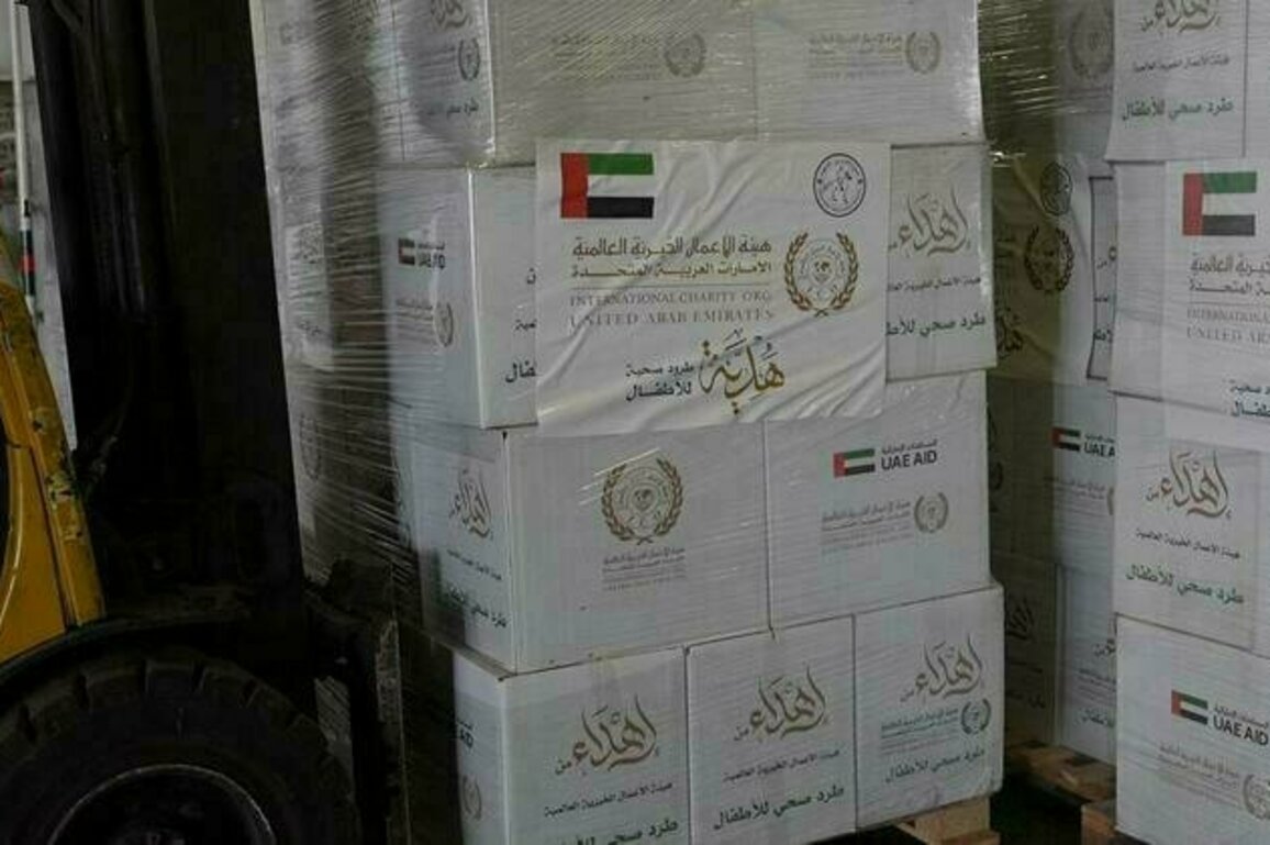 'Operation Chivalrous Knight 3' begins loading of 'Khalifa' aid ship for Gaza