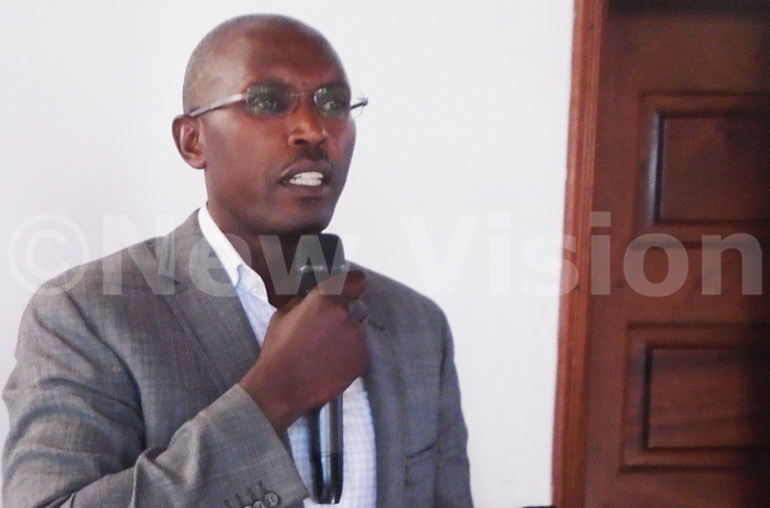  ngineer aleb ugumisirize gives a brief report about the project