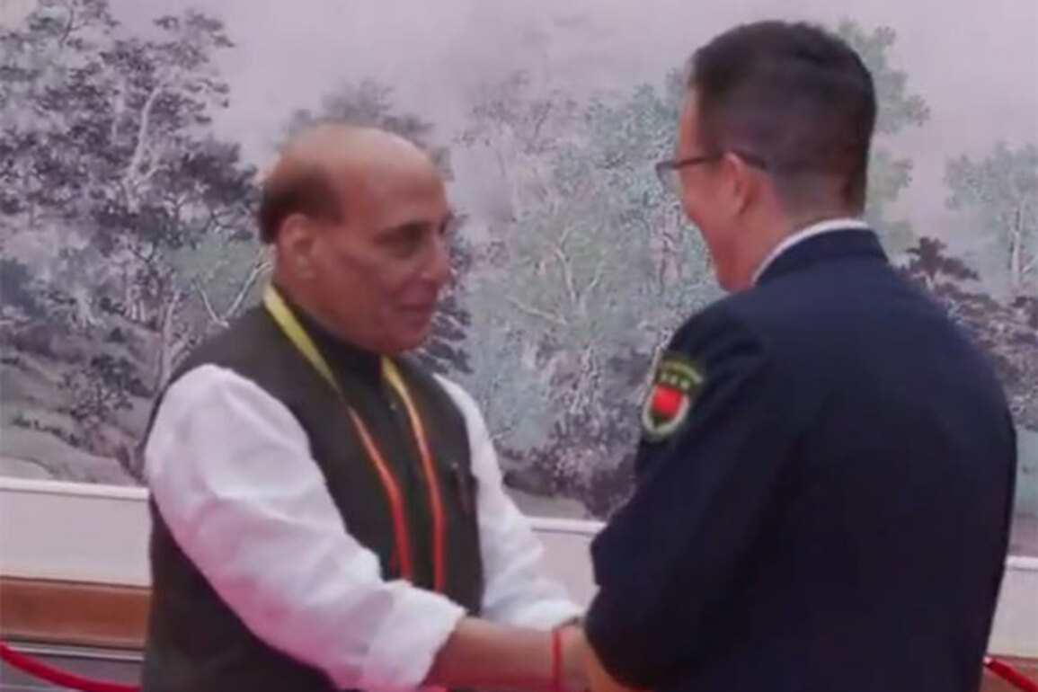 China: Rajnath Singh arrives for SCO Defence Ministers' Meeting in Qingdao