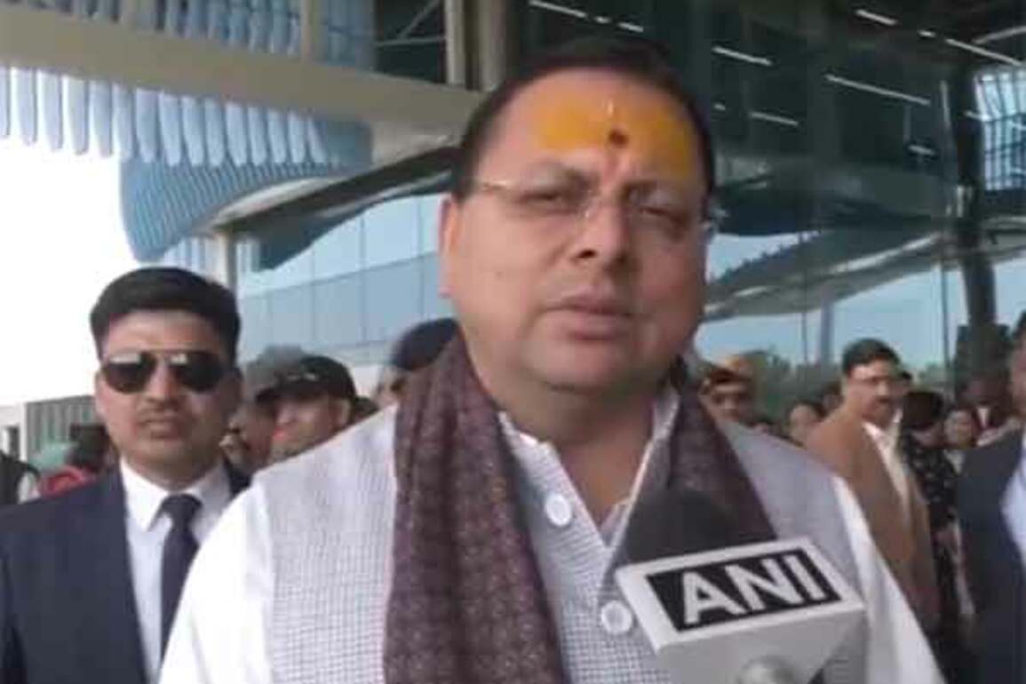 "Good arrangements; I thank UP CM Yogi Adityanath": Uttarakhand CM Dhami on Maha Kumbh