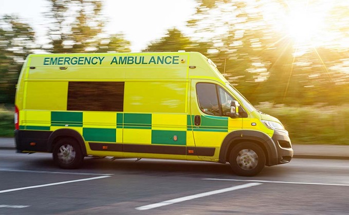 Gwent Police said a 27-year-old man died in South Wales after a collision with a farm vehicle on the A449