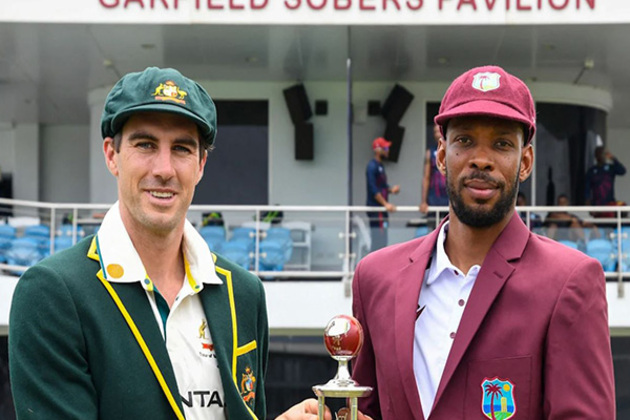 West Indies, Australia announce playing 11 for opening test at Barbados