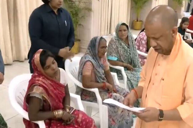 UP CM Yogi Adityanath meets people, hears grievances in Lucknow 'Janta Darshan'