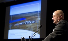  Gold Fields’ Stuart Mathews speaking at the WA Mining Club on Friday