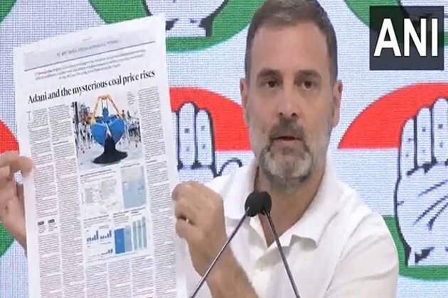 Rahul Gandhi targets Adani group again on coal pricing issue