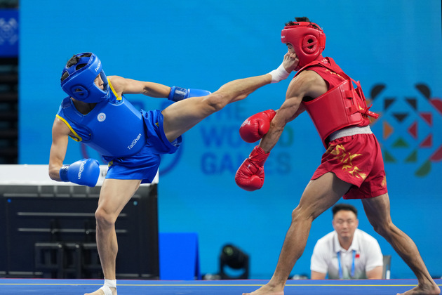 (SP)CHINA-CHENGDU-THE WORLD GAMES 2025-WUSHU-MEN'S SANDA -56KG-FINAL (CN)