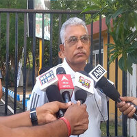 "Pakistan already half empty": BJP's Dilip Ghosh