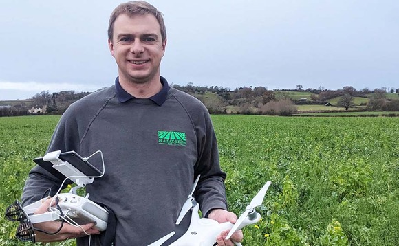 Using drone technology to achieve better control of black-grass