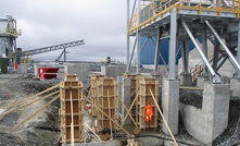  The primary crusher under construction in July at Nemaska Lithium’s Whabouchi project in Quebec