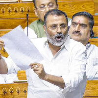 Congress party sold Mining ministry in 1956: BJP MP Nishikant Dubey