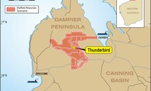 A map showing the Thunderbird project's location.